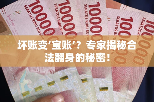 济南坏账变‘宝账’？专家揭秘合法翻身的秘密！