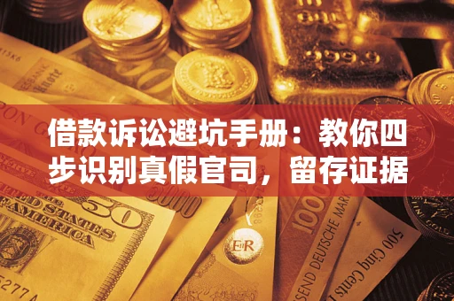 济南借款诉讼避坑手册：教你四步识别真假官司，留存证据不踩雷