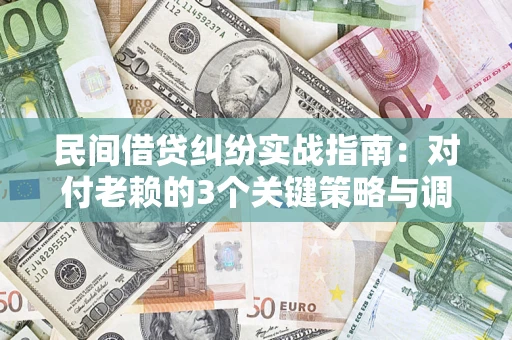 济南民间借贷纠纷实战指南：对付老赖的3个关键策略与调解盲区解析