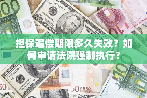 济南担保追偿期限多久失效？如何申请法院强制执行？