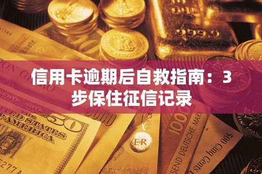 济南信用卡逾期后自救指南：3步保住征信记录